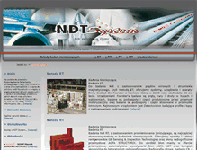 Tablet Screenshot of ndt-system.com.pl